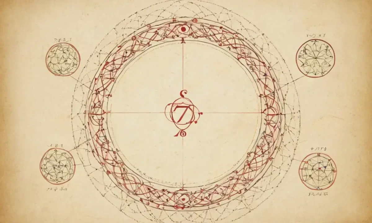 The visualization symbolizes individual paths influencing overall fate