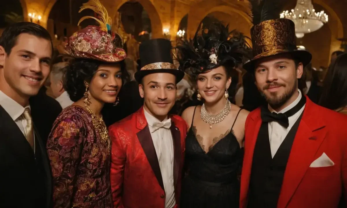 Parties encourage vibrant expressions of personality