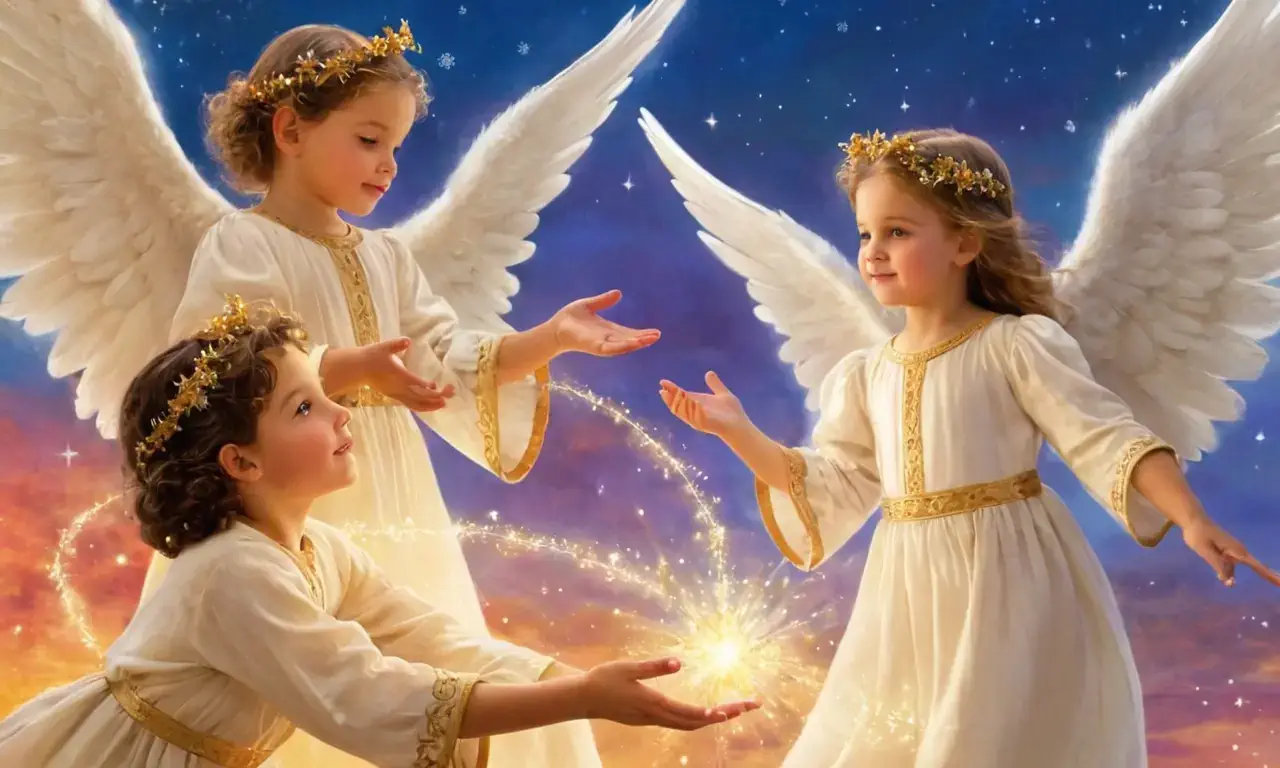 Giving brings the joy of angels and festive seasons alive through childrens books